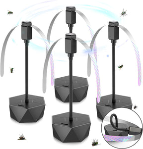 Ventiladores de mosca | Interiores y Exteriores | Pack 2 y 4 unidades |