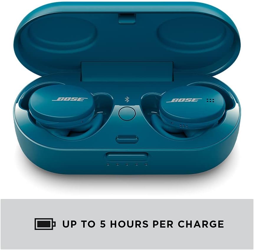 Bose Auriculares deportivos intraurales Bluetooth para entrenamientos (Azul)