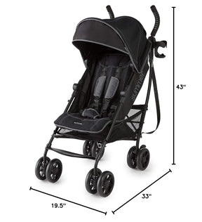 Carriola supercompacta plegable de aluminio y tela