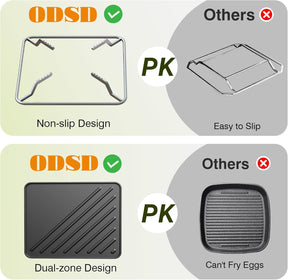 Estufa de camping de 2 quemadores