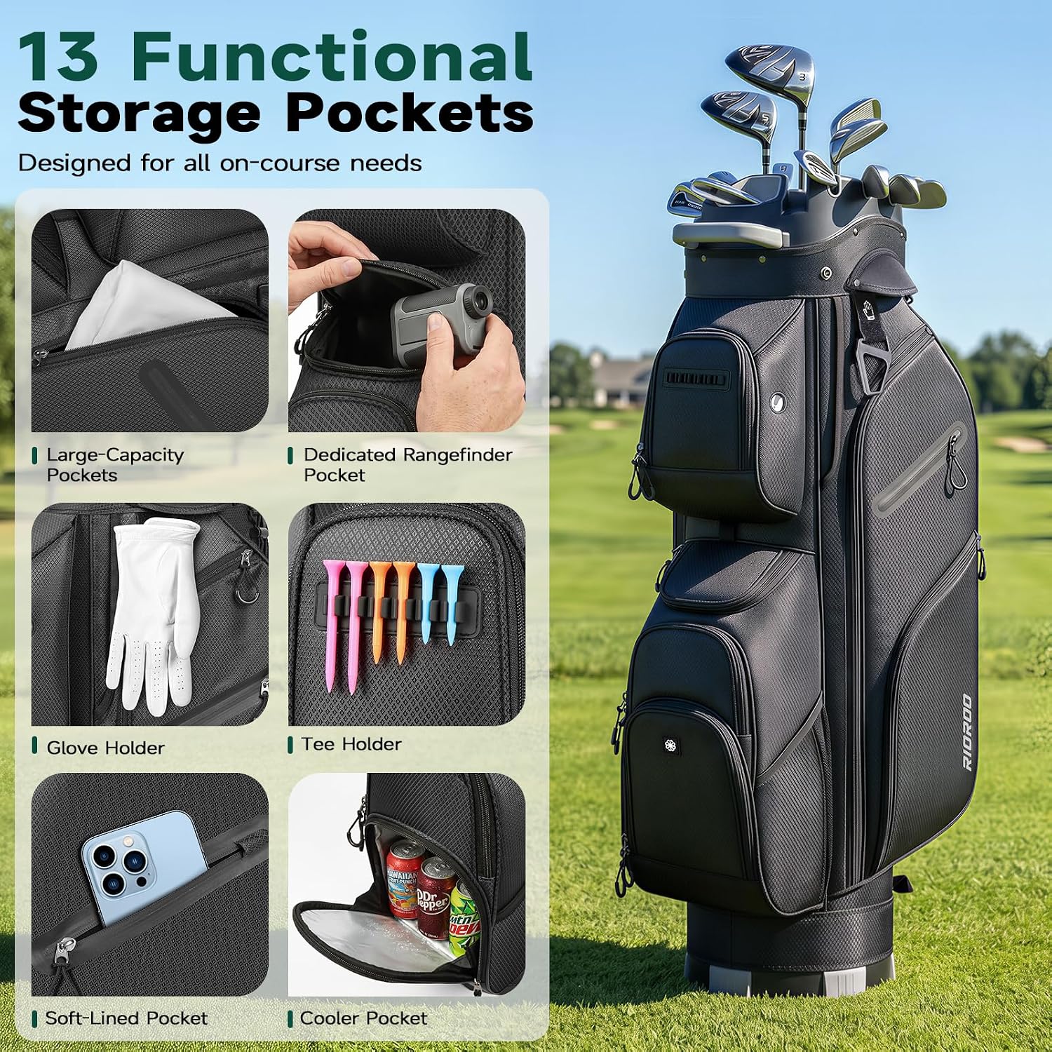 Bolsa para carrito de golf