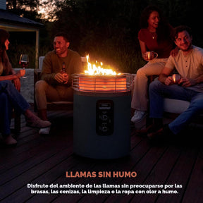 Ninja Fireside 360 - Chimenea y calentador 80,000 BTU