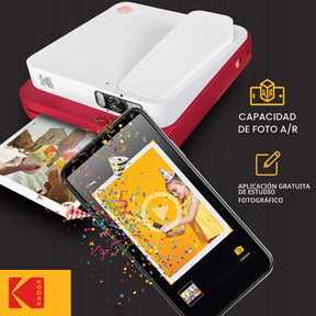 Zink KODAK Smile - Cámara instantánea digital clásica Zink de 3.5 x 4.25"