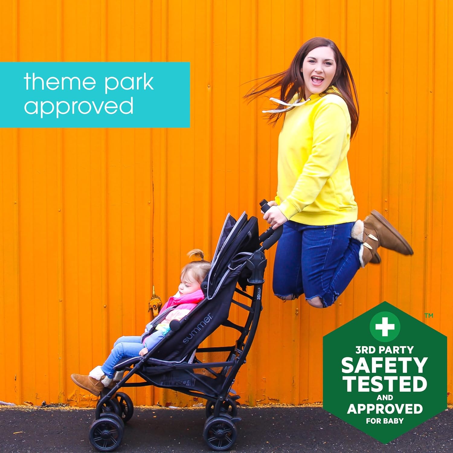 Carriola supercompacta plegable de aluminio y tela