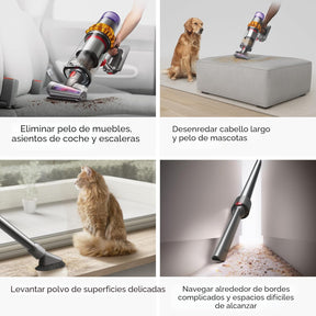 Dyson Aspiradora inalámbrica V15 Detect Plus