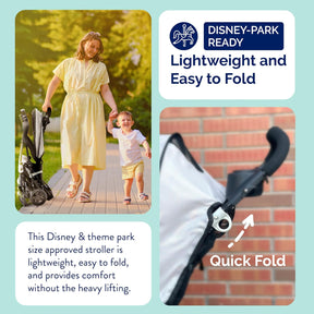 Coche ligero carriola con sistema de seguridad Kolcraft Nube Plus