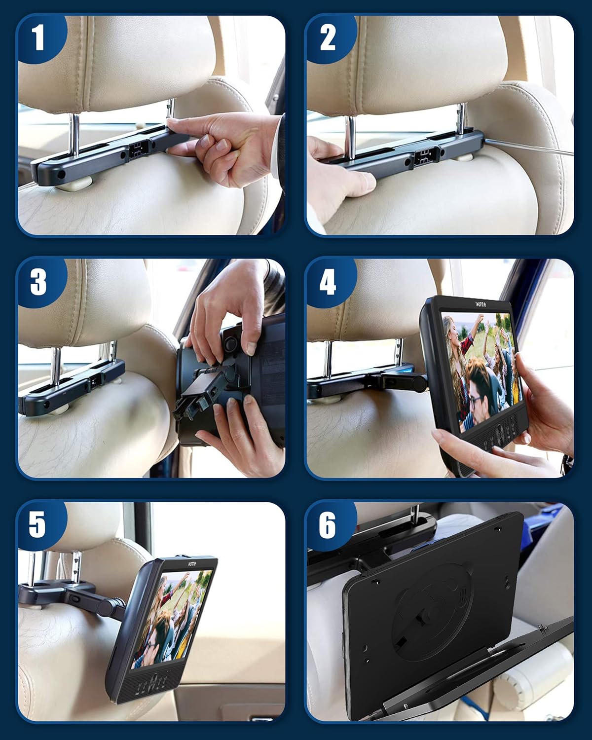 Reproductores de DVD de coche l 10.5 pulgadas