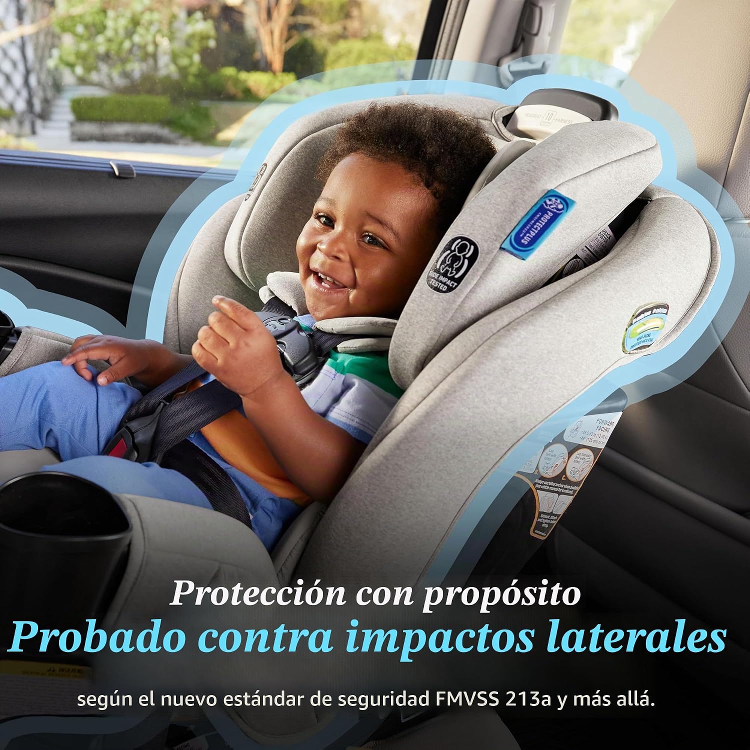 Graco Extend2Fit - Asiento convertible 2 en 1