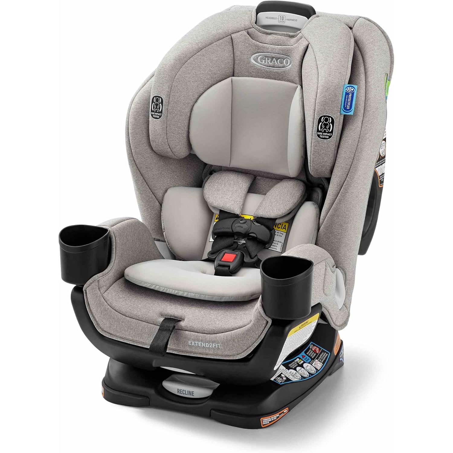 Graco Extend2Fit - Asiento convertible 2 en 1