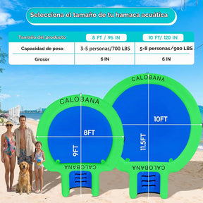 Hamaca flotante con rampa para mascota