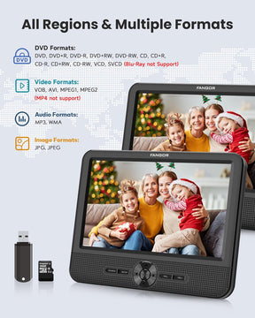 Reproductor de DVD de coche dual l 7.5 pulgadas