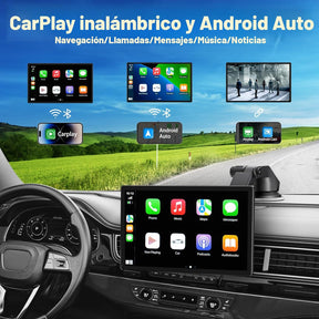 Pantalla para automóvil, pantalla táctil HD de 9 pulgadas