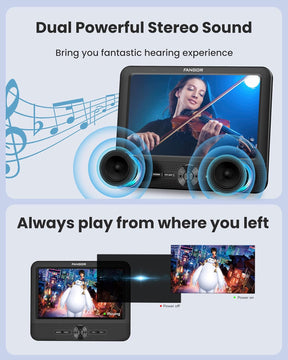 Reproductor de DVD de coche dual l 7.5 pulgadas