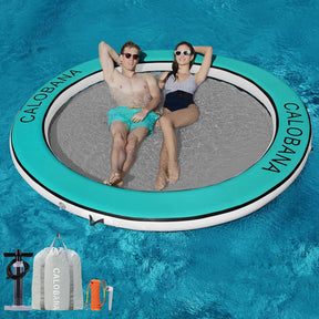 Hamaca inflable acuática redonda