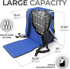 Mochila hielera | Sin fugas, ligera, resistente al agua