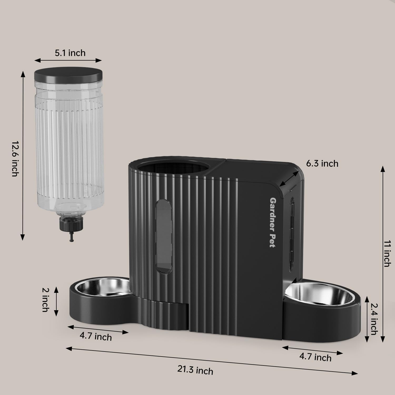 Dispensador automático de Alimento y Agua
