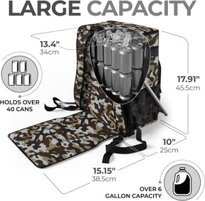 Mochila hielera | Sin fugas, ligera, resistente al agua