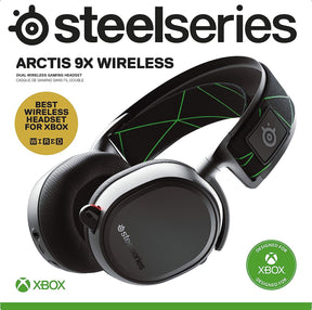 SteelSeries Arctis 9X Wireless Gaming Headset – Integrated-Xbox Wireless + Bluetooth – 20+ Hour Battery Life – for-Xbox One and Series X
