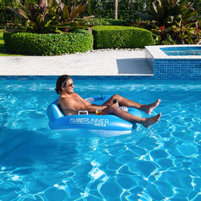 Flotador motorizado para piscina