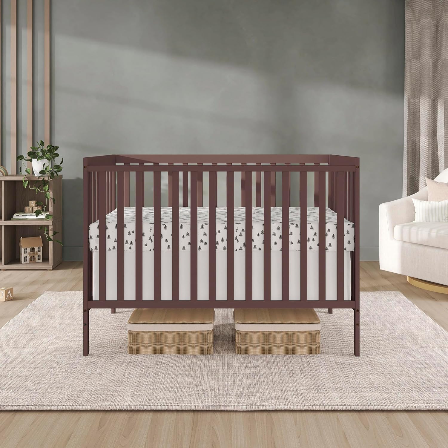 Cuna para bebé 5 en 1, se convierte en cama para niños - Dream On Me