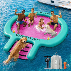 Hamaca flotante con rampa para mascota