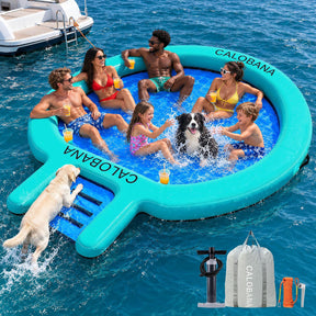 Hamaca flotante con rampa para mascota