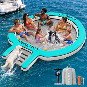 Hamaca flotante con rampa para mascota