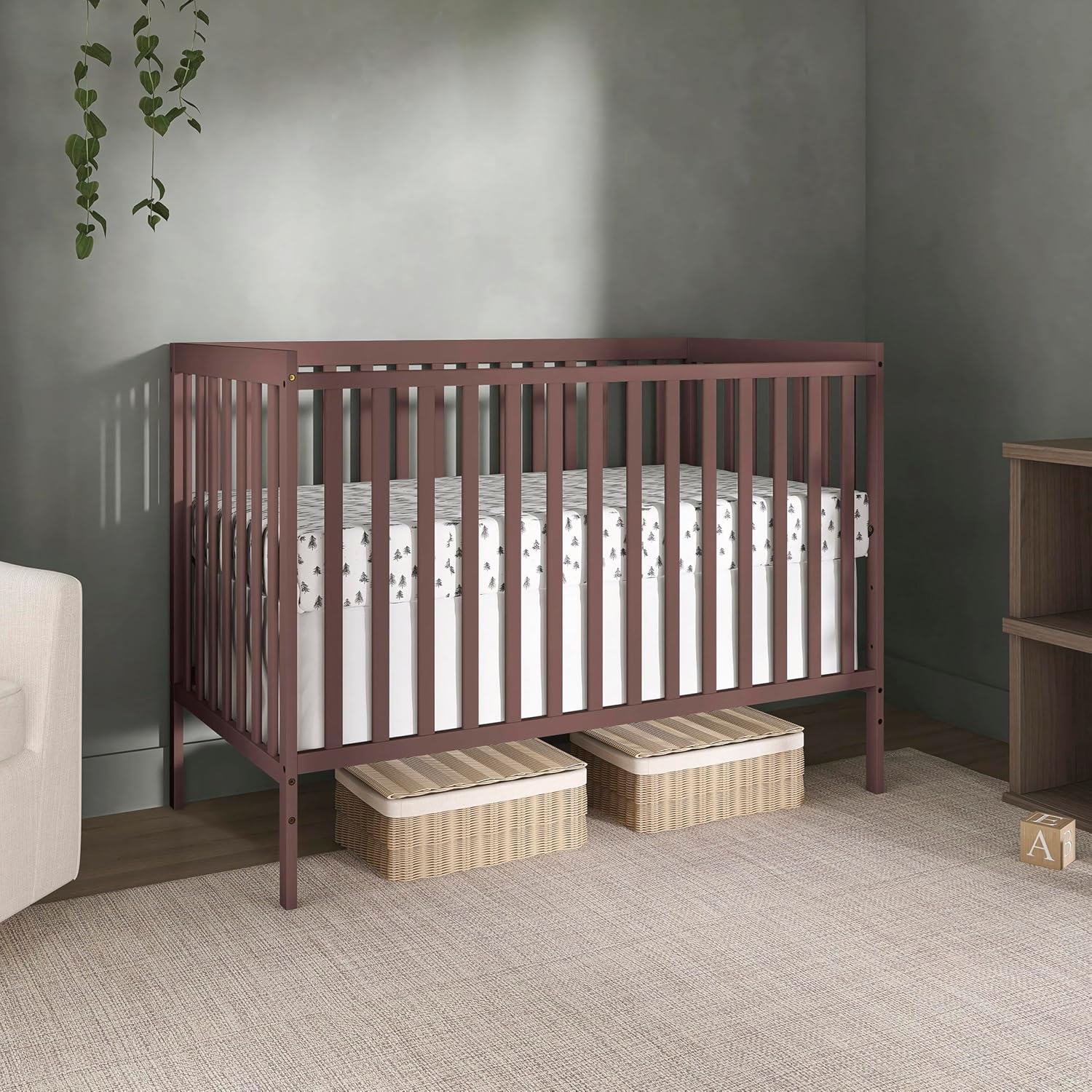 Cuna para bebé 5 en 1, se convierte en cama para niños - Dream On Me