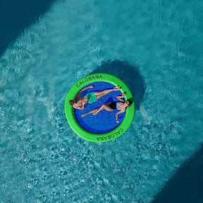 Hamaca inflable acuática redonda