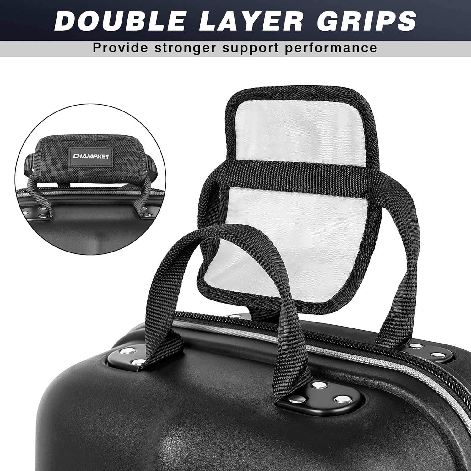 Bolsas de viaje de golf prémium para aerolíneas con bloqueo