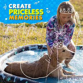 Almohadilla antideslizante con rociador para niños y perros