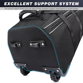 Bolsas de viaje de golf prémium para aerolíneas con bloqueo