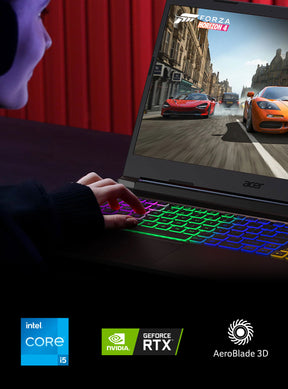 Notebook Acer Nitro 5 /15,6" Core i7/16 GB/512 GB/GeForce RTX 3060