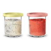 Pack 2 frascos compatible con Creami Deluxe