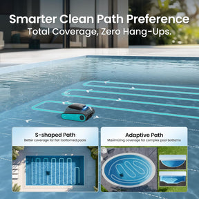 Limpiador robótico inalámbrico para piscinas S1