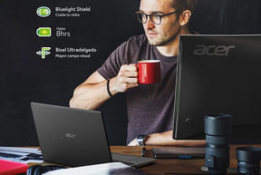 Pack notebook Acer Aspire 3 /12GB RAM/256 SSD/15.6" HD + mochila + smartband.
