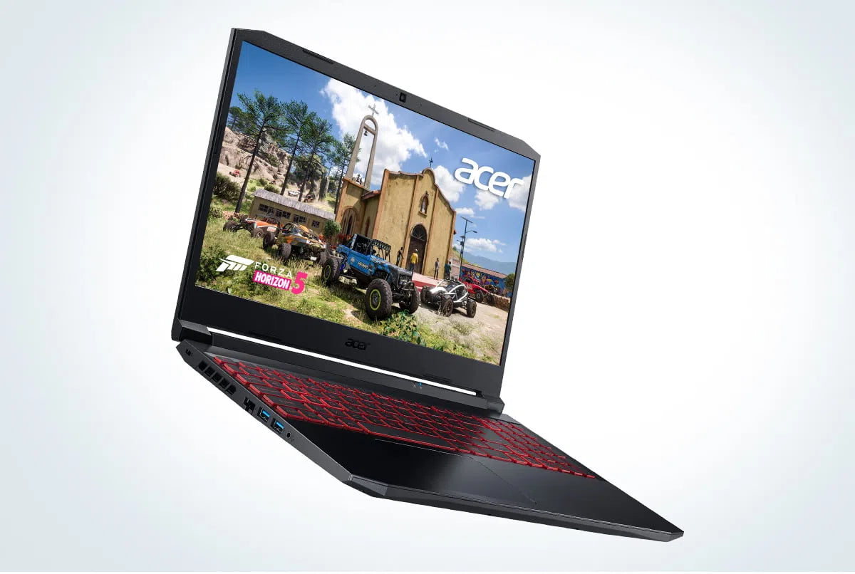 Notebook Gamer Acer Nitro 5 /AMD Ryzen™ 5/NVIDIA® RTX 3050/16GB RAM/512GB SSD/15,6" Full HD @144Hz