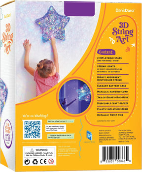 Kit de manualidades para niños | Estrella 3D con iluminación