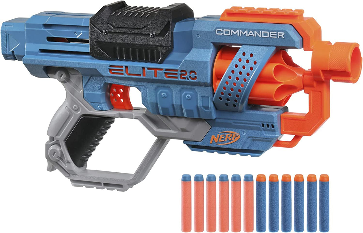 Lanzador Elite 2.0 Commander RD 6 Blaster Nerf