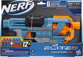 Lanzador Elite 2.0 Commander RD 6 Blaster Nerf