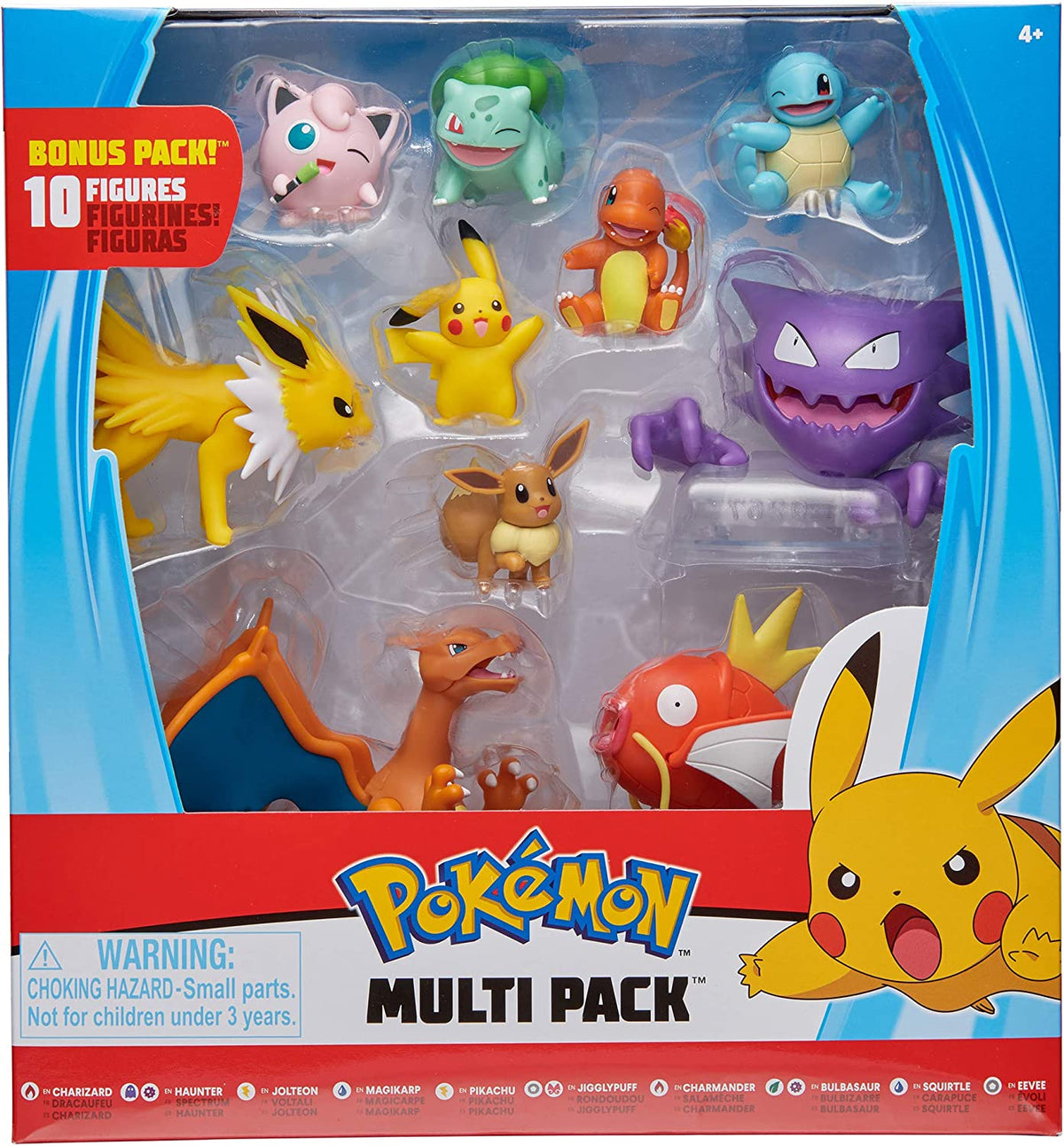 Pack de 10 Figuras de Colección Pokemón Ultima Batalla