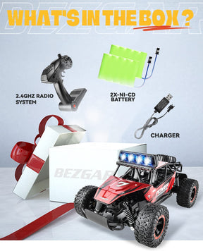 Auto Monster radiocontrolado a escala tracción en 2 ruedas Bezgar
