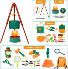 Juego de Campamento para niños 30 piezas Meland