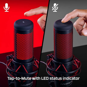 Micrófono condensador USB para PC, PS4, PS5 y Mac - HyperX QuadCast