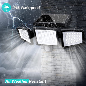 Pack de 2 luces solares con sensor de movimiento 2500 lúmenes Tuffenough