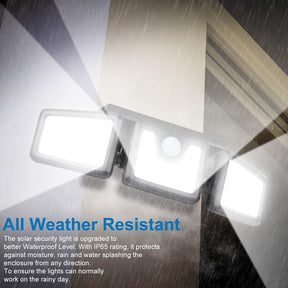 Pack de 2 luces solares con sensor de movimiento AmeriTop
