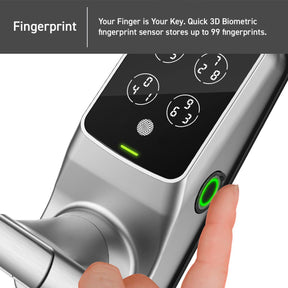 Cerradura Inteligente Bluetooth con huella sin llave
