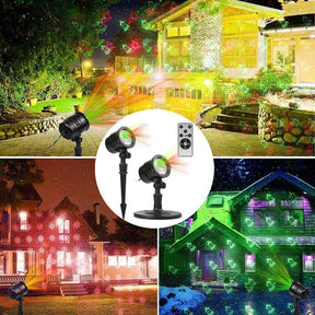 Luces láser proyector al aire libre 3 colores a prueba de agua aire libre Yinuo Light