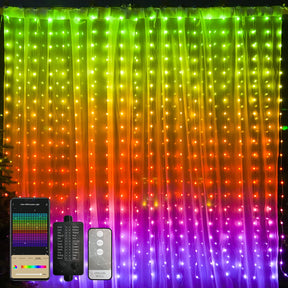 Luces Led de cortina que cambian de color inteligentes Vanthylit