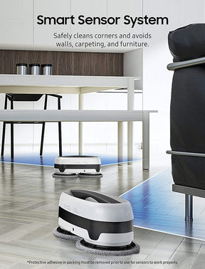 Robot limpiador microfibra de doble giro | Samsung